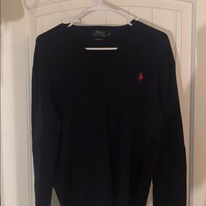 Men’s Polo Ralph Lauren Sweater Blue Size Medium